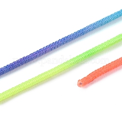Cordon élastique rond en polyester&nbsp;X1-EC-YWC001-05-C