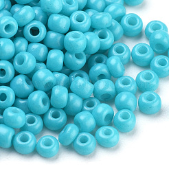 Pintura para hornear 8/0 cuenta de vidrio&nbsp;SEED-Q025-3mm-L09