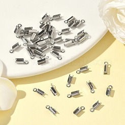 Anlaufgeschützte 304 Edelstahl-Klapp-Crimp-Enden&nbsp;X-STAS-R063-28