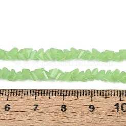 Chapelets de perles en verre imitation jade&nbsp;GLAA-N020-4mm-34