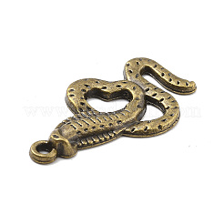 Tibetischer stil Aluminium Anhänger & Charms&nbsp;PALLOY-P267-25AB