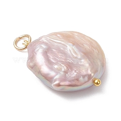 Natürliche Barockperle Keshi Perle Anhänger&nbsp;PALLOY-JF04629-01