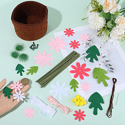 1 Set Vliesstoff-Materialpaket&nbsp;DIY-SC0032-33B
