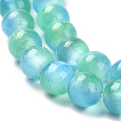 Fili di perline di selenite naturale&nbsp;G-P493-01M