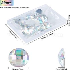 Taiwan Acryl Strass Cabochons&nbsp;ACRT-FG0001-001