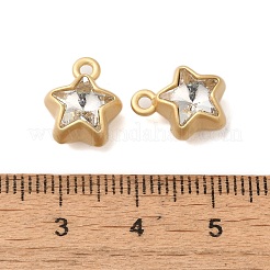 Colgantes de rhinestone de aleación de chapado en rack&nbsp;PALLOY-S186-09G-02
