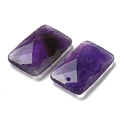 Natürlichen Amethyst Edelsteinanhänger&nbsp;G-Z071-04J