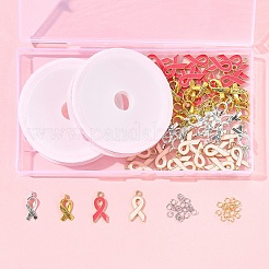 DIY-Kits zum Herstellen von Wachsarmbändern&nbsp;DIY-FS0008-54