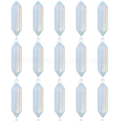 Chgcraft 15 pz cristalli curativi set di pietre opale cristalli curativi pietre sfuse lucide burattate veri cristalli opali bacchette set per il bilanciamento energetico chakra meditazione terapia