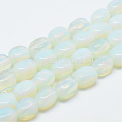 Chapelets de perles d'opalite, cuboïde, 12~15x8~12x8~12mm, Trou: 1.5mm, Environ 27~30 pcs/chapelet, 14.9~15.3 pouce