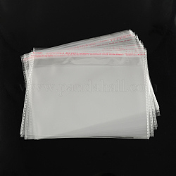 OPP Cellophane Bags, Rectangle, Clear, 24x30cm, Unilateral Thickness: 0.035mm, Inner Measure: 21x29cm