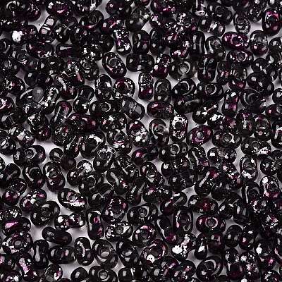 Perles de verre peintes à la bombe de Picasso&nbsp;SEED-T006-04-36-1