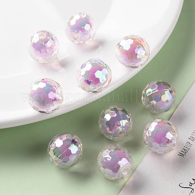Perles en acrylique transparente&nbsp;TACR-S152-14B-A03-1