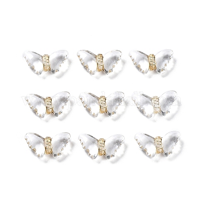 Placcatura perline acrilico trasparente&nbsp;OACR-G016-12-1
