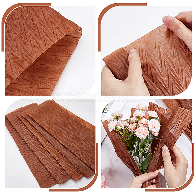 Carta Da Imballaggio 10 Fogli 58x58 Cm - Multicolore Per Regali, Fiori E Artigianato - Foto 7