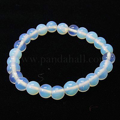 Braccialetti di stirata Opalite&nbsp;BJEW-G073-9-1