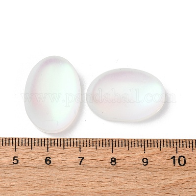 Synthetische Mondstein Cabochons&nbsp;G-U027-01B-01-1