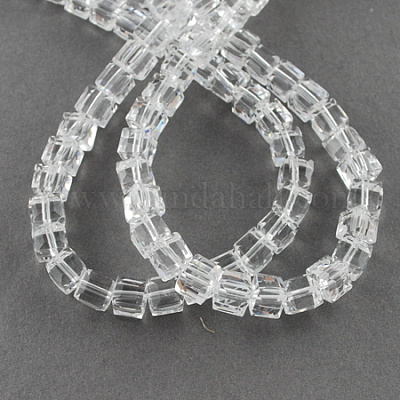 Chapelets de perles en verre&nbsp;X-GLAA-R041-6x6mm-24-1