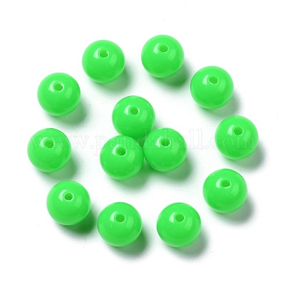 Perlas de acrílico fluorescentes&nbsp;MACR-R517-10mm-07-1