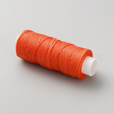 Corde De Plomb Tressée Weaver Leather - Orange Et Bleu - 8 Pieds - Neuve