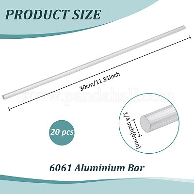 6061 barre d'aluminium&nbsp;DIY-WH0504-723B-P-1