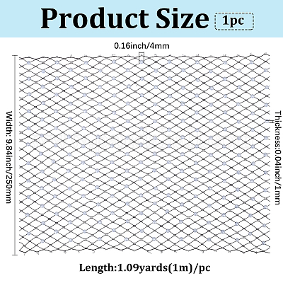 1 m Polyester-Mesh-Gewebe&nbsp;DIY-GF0011-07C-1