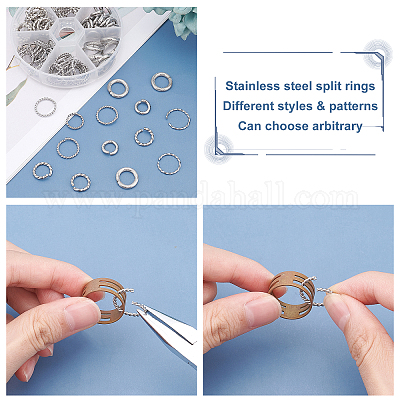 Shop Unicraftale 304 Stainless Steel Open Jump Rings for Jewelry Making -  PandaHall Selected