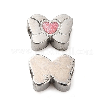 304 Edelstahlperlen&nbsp;STAS-E198-02P-1