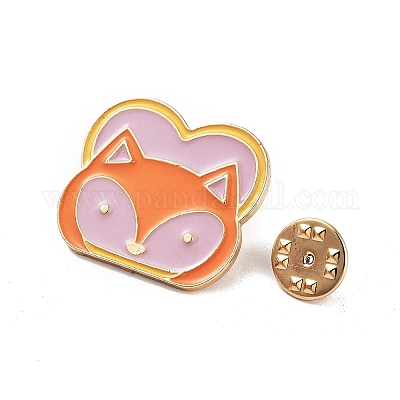 Broches émaillées en alliage&nbsp;JEWB-K021-03I-KCG-1