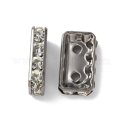 Messing Legierung Strass Perlen&nbsp;KK-U057-12B-1
