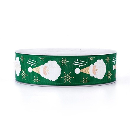 Ruban polyester grosgrain pour Noël SRIB-P013-B02-1