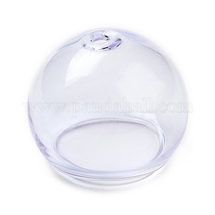 Прозрачный конус из стеклянных бусин GLAA-G100-01C-06-1