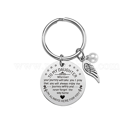 Stainless Steel Keychain KEYC-WH0022-012-1