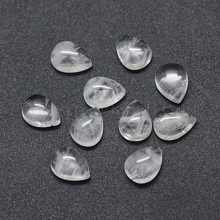 Cabuchones de cristal de cuarzo natural G-O175-22-18-1
