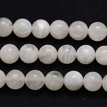 Brins de perles de pierre de lune arc-en-ciel naturel G-G468-8mm-02-1