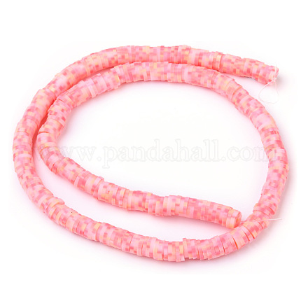 Handgefertigte Polymer Clay Perlen Strang. DIY-Zubehör für die Herstellung von Bracklets und Halsketten CLAY-TAC0002-01B-02-1