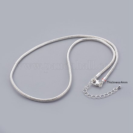 Латуни европейского стиля ожерелья X-PPJ002Y-S-1