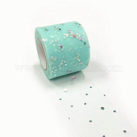 Nastri in mesh deco glitter con paillettes OCOR-P010-A-C54-1