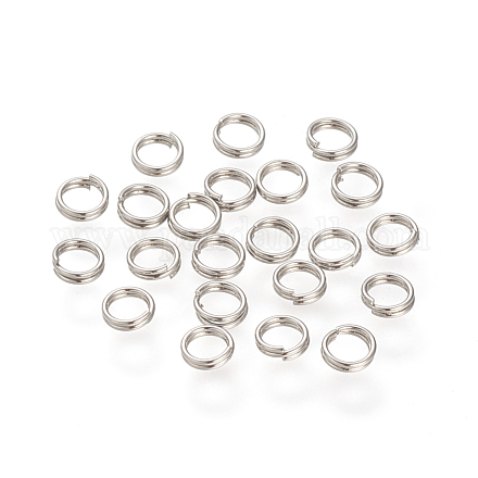 304 anelli portachiavi in ​​acciaio inox X-STAS-S066-17-1