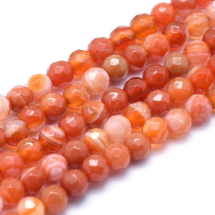 Natural Agate Beads G-J371-15-4mm-1