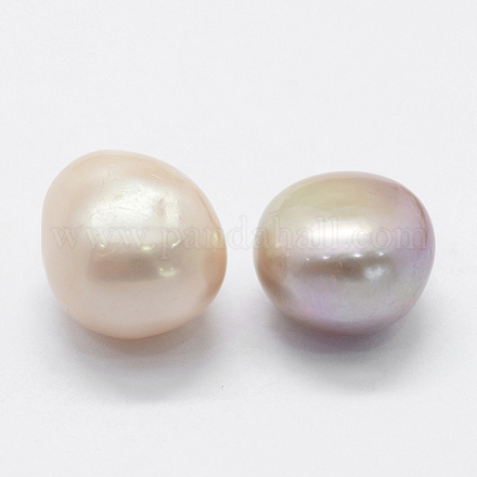 Culture des perles perles d'eau douce naturelles PEAR-P056-002-1