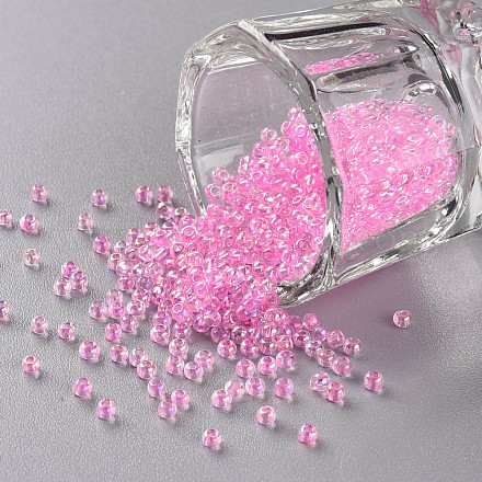 Perline di semi di vetro trasparenti di grado 11/0 X-SEED-N001-E-309-1