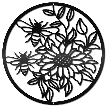 Creatcabin Sonnenblumen-Biene AJEW-WH0306-016-1