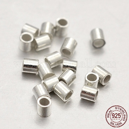 Sterling Silber Spalte Perle Spacer X-STER-E041-04S-1