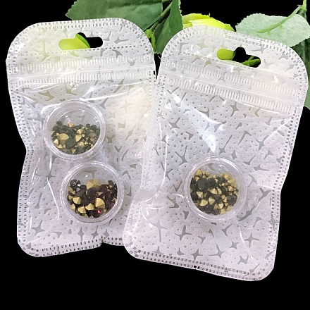 Прямоугольные пластиковые подарочные пакеты с замком-молнией PW-WG86554-01-1