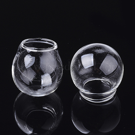 Handgemachte Kugelkugelflaschen aus geblasenem Glas BLOW-T001-30C-1