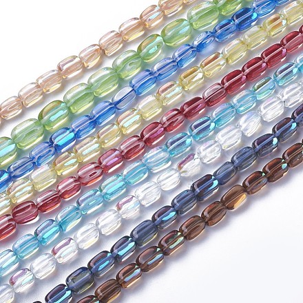 Chapelets de perles en verre GLAA-F090B-1