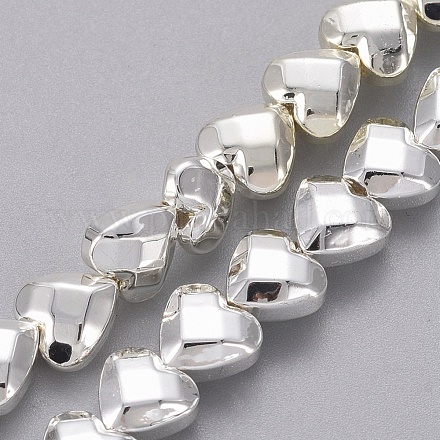 Electroplated Non-magnetic Synthetic Hematite Beads Strands G-G826-07S-1