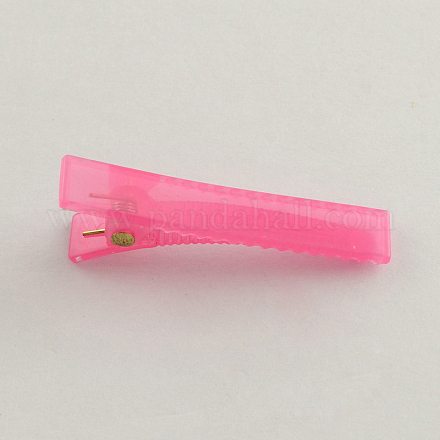 Candy Farbe kleine Kunststoff Alligator Haarspange Zubehör für Haar-Accessoires machen X-PHAR-Q005-01-1