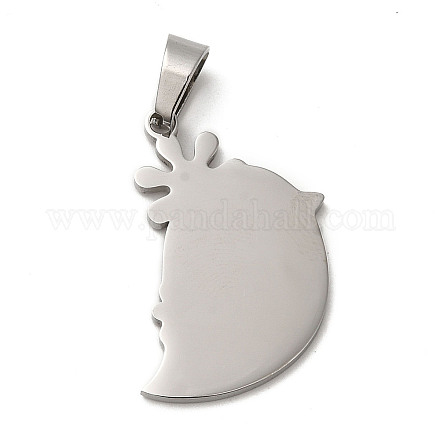 304 Stainless Steel Pendants STAS-A086-02P-1